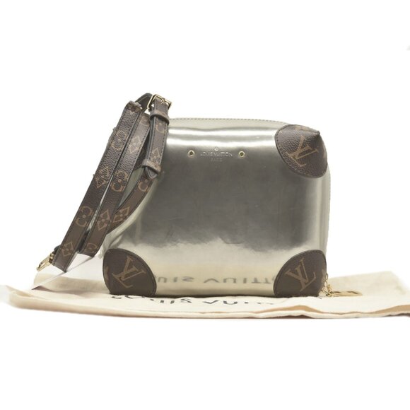 LOUIS VUITTON Patent Miroir Venice Gris Metal PL2118 - Picture 1 of 16